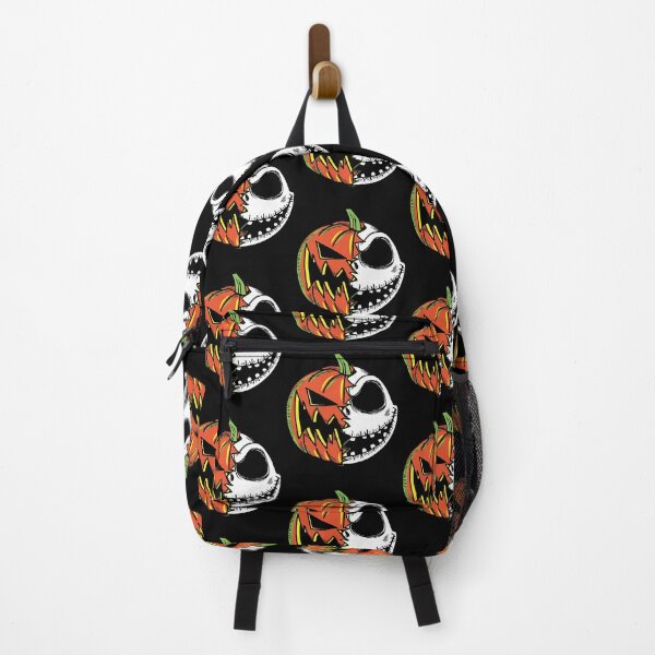 Item preview, Split Pumpkin King Skull Halloween Jack-o-lantern designed and sold by cerima.