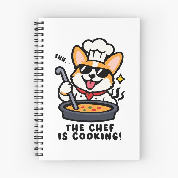 Item preview, The Chef Is Cooking Corgi designed and sold by MySimpleFlow.