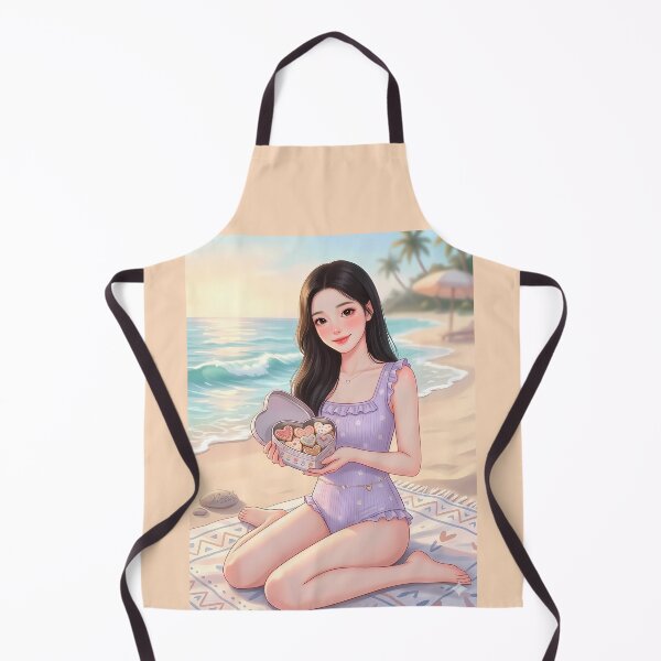 Item preview, Cute Anime Gir Beach designed and sold by nammonartstudio.
