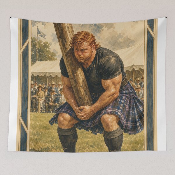 Item preview, Sportsman Collection: Highland Games designed and sold by Skyeleigh and Spideough.