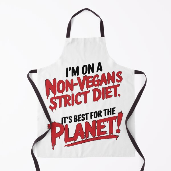 Item preview, Non Vegans Strict Diet Vegan Slogan Typography designed and sold by Veganizer.art.