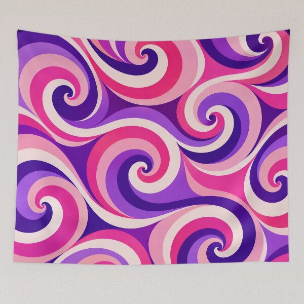 Item preview, Pink Purple Swirls designed and sold by stevepriest.