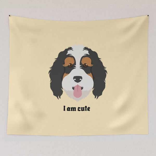 Item preview, Cute bernedoodle dog designed and sold by stormk10.