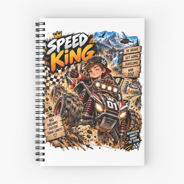 Item preview, Speed King – Little Champion, Big Adventures designed and sold by MONIKA08 DESIGN.