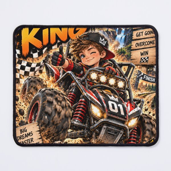 Item preview, Speed King – Little Champion, Big Adventures designed and sold by MONIKA08 DESIGN.