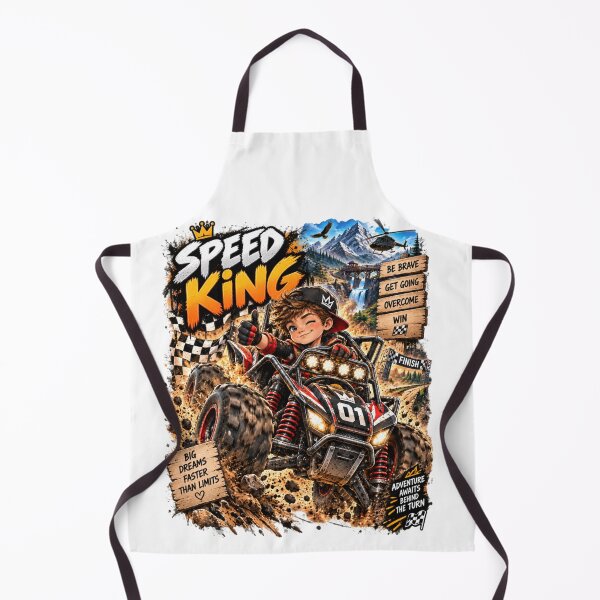 Item preview, Speed King – Little Champion, Big Adventures designed and sold by MONIKA08 DESIGN.