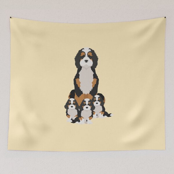 Item preview, Cute bernedoodle mom designed and sold by stormk10.