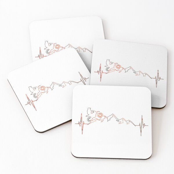 Item preview, Motorcycle Dirt Bike Mountain Heartbeat designed and sold by Jewelryrodge.
