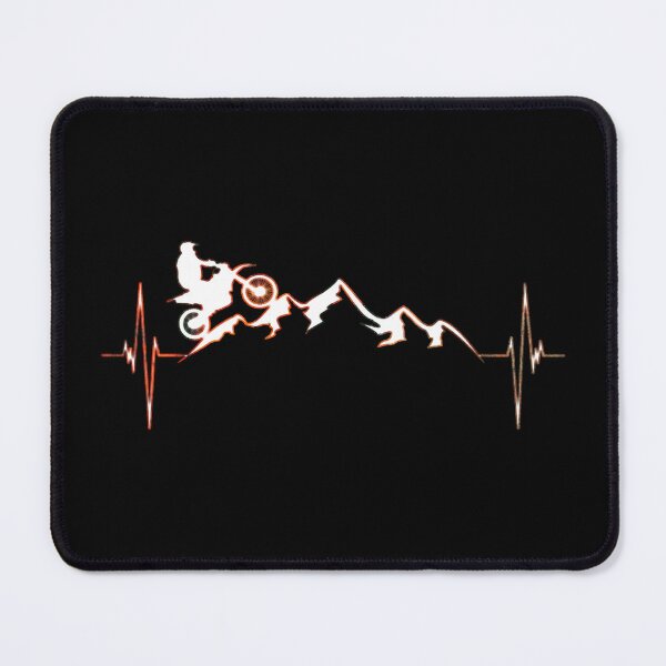 Item preview, Motorcycle Dirt Bike Mountain Heartbeat designed and sold by Jewelryrodge.