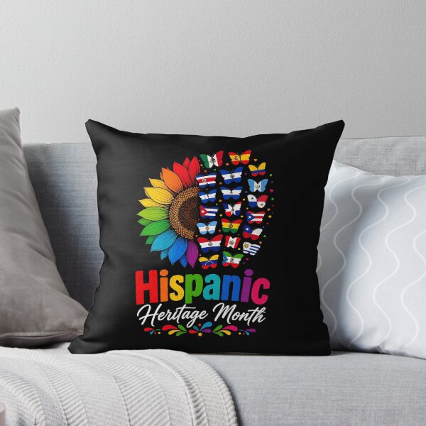 Item preview, Hispanic Heritage Month Sunflower Flags Latino Pride designed and sold by cerima.