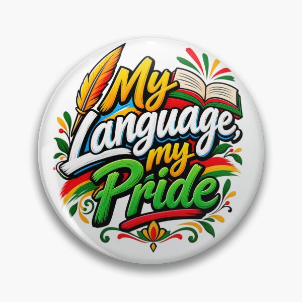 Item preview, My Language My Pride Typography designed and sold by Design Sounds Studio.