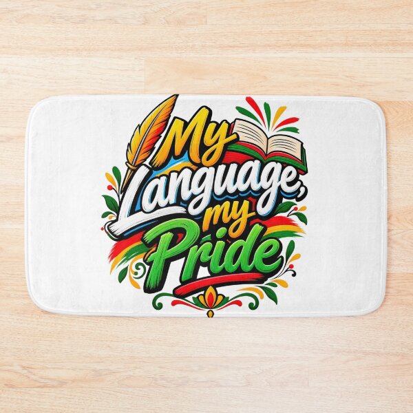 Item preview, My Language My Pride Typography designed and sold by Design Sounds Studio.