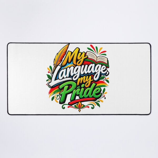 Item preview, My Language My Pride Typography designed and sold by Design Sounds Studio.