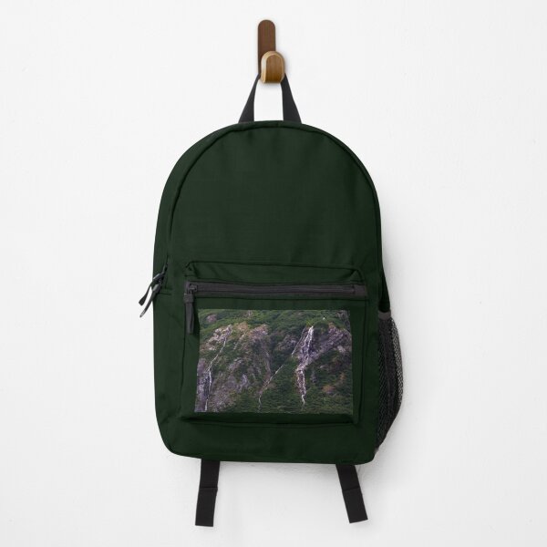 Item preview, Waterfalls Flowing Down Alaska Mountain designed and sold by GaiaTopi Media.