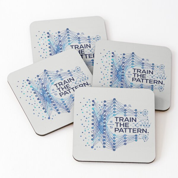 Item preview, Train the Pattern Machine Learning Artificial Intelligence Design designed and sold by Amr Darwish Graphic designer.