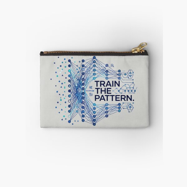 Item preview, Train the Pattern Machine Learning Artificial Intelligence Design designed and sold by Amr Darwish Graphic designer.