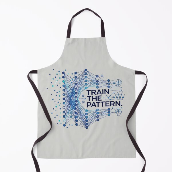 Item preview, Train the Pattern Machine Learning Artificial Intelligence Design designed and sold by Amr Darwish Graphic designer.