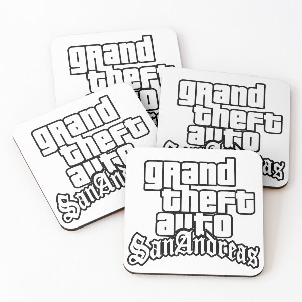 Aperçu de l'œuvre Logo de Grand Theft Auto (GTA) San Andreas SA créée et vendue par BubblePopRed.