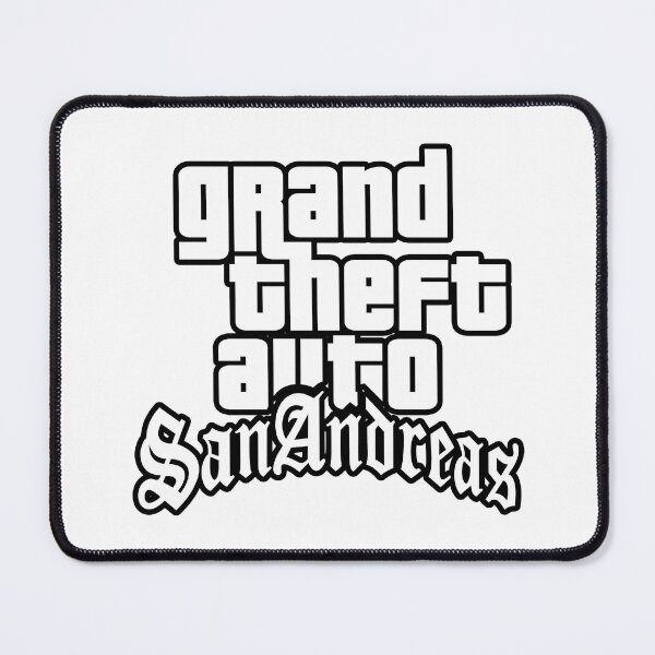 Item preview, GTA Grand Theft Auto Logo San Andreas SA designed and sold by BubblePopRed.