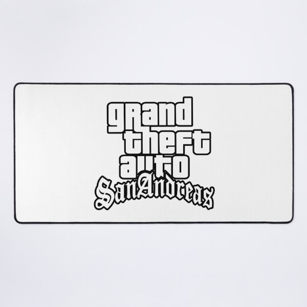 Item preview, GTA Grand Theft Auto Logo San Andreas SA designed and sold by BubblePopRed.