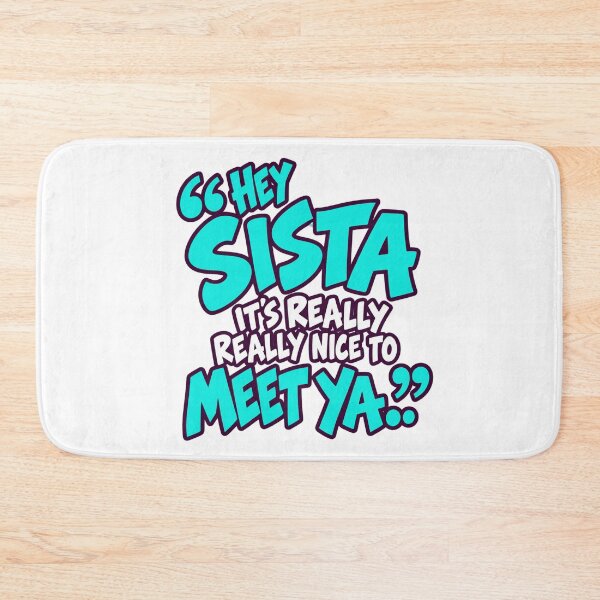 Item preview, hey sista its really really nice to meet ya designed and sold by dianadouri.