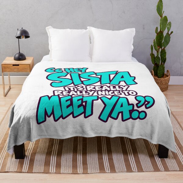 Item preview, hey sista its really really nice to meet ya designed and sold by dianadouri.