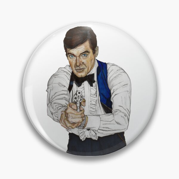 Item preview, Roger Moore designed and sold by Paul  Nelson-Esch Art.