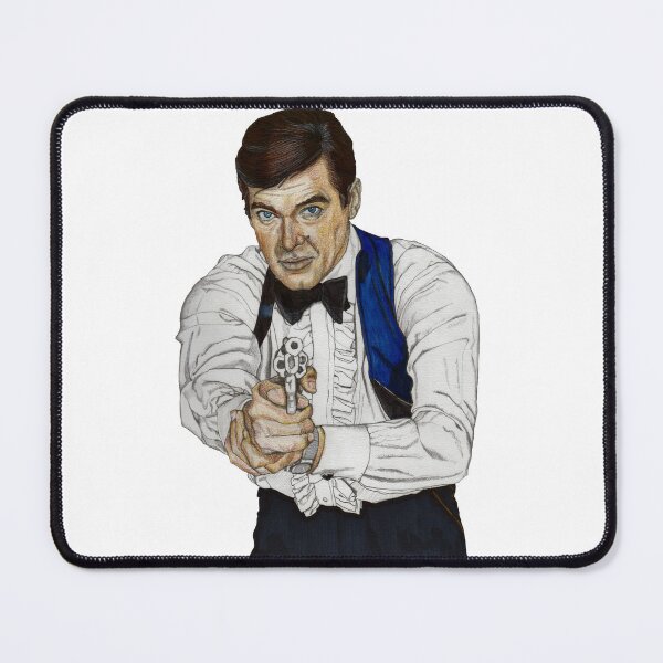 Item preview, Roger Moore designed and sold by Paul Nelson-Esch Art.