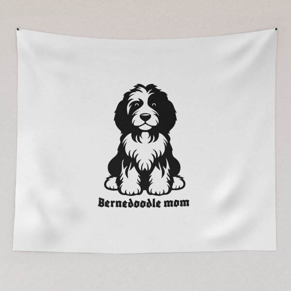 Item preview, Cute bernedoodle mom designed and sold by stormk10.