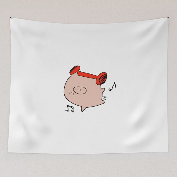 Item preview, Pig dancing with music designed and sold by Watersylvan.
