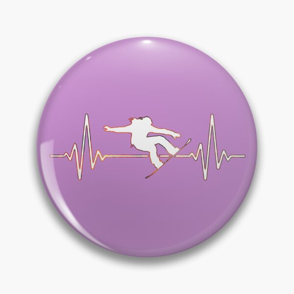 Item preview, Snowboarding Heartbeat designed and sold by Jewelryrodge.