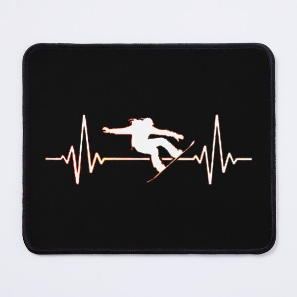 Item preview, Snowboarding Heartbeat designed and sold by Jewelryrodge.