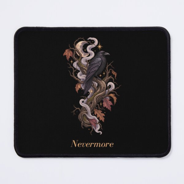 Item preview, Nevermore Raven Gothic Halloween Art designed and sold by mycute-stickers.