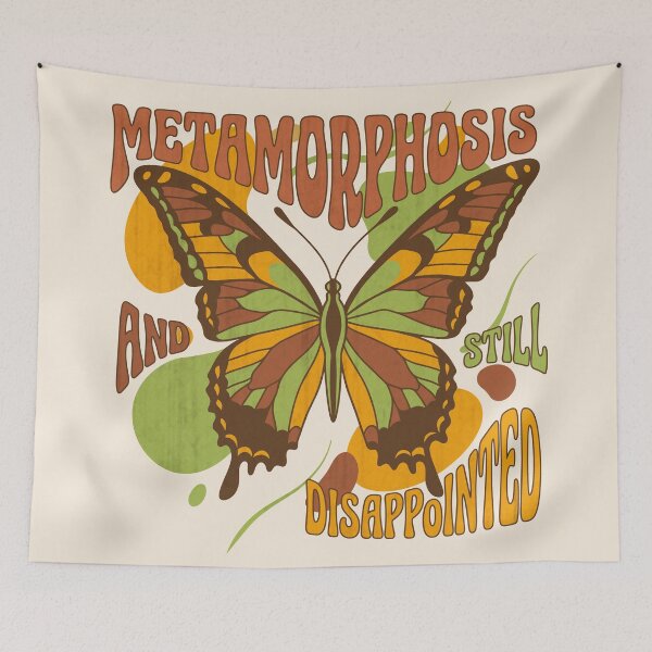 Item preview, Metamorphosis And Still Disappointed Butterfly Colors designed and sold by Shyla Marsare.