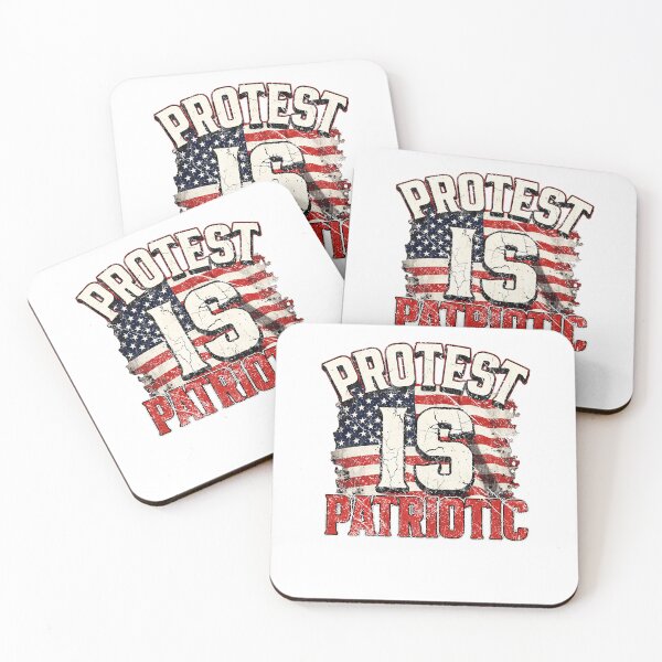 Item preview, Protest Is Patriotic Vintage American Flag Political Protest Design designed and sold by JapanAnimeSH2.