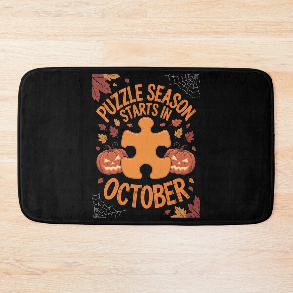 Item preview, Puzzle Season Starts in October   designed and sold by jkrphoto.