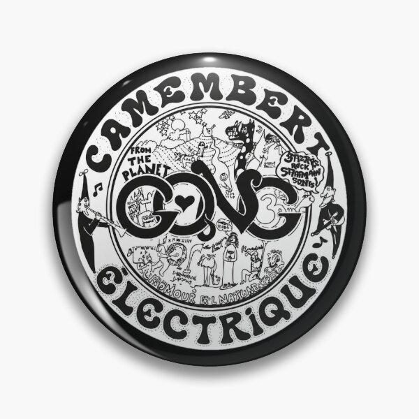 Item preview, GONGS Camemberts Electriques Band designed and sold by SaraRMarshall.