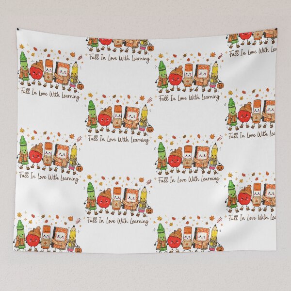 Item preview, Fall In Love With Learning Teacher Classroom Autumn designed and sold by cerima.