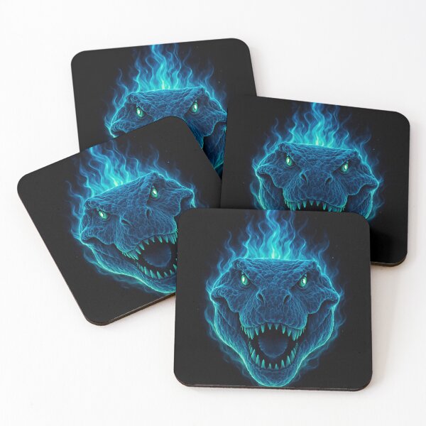 Item preview, Animal Rex in Flames designed and sold by IZZO CREATIVE STUDIO.