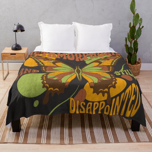 Item preview, Metamorphosis And Still Disappointed Butterfly Retro 70s designed and sold by Shyla Marsare.