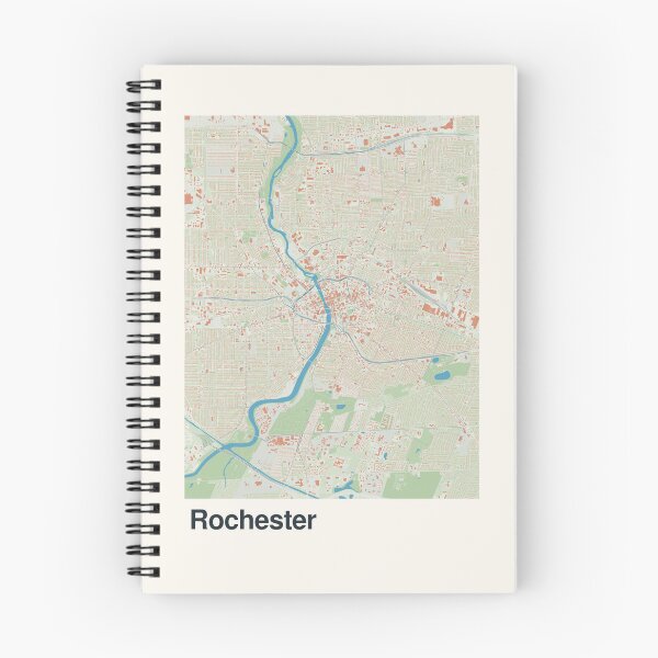 Item preview, Rochester Minimalistic Map Art designed and sold by MapsNerd.