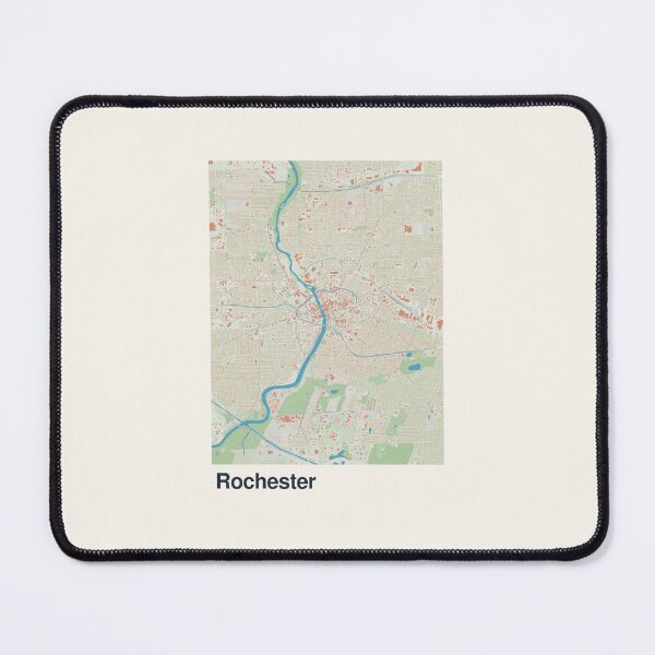 Item preview, Rochester Minimalistic Map Art designed and sold by MapsNerd.