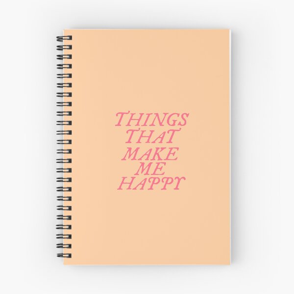 Item preview, THINGS THAT MAKE ME HAPPY | joyful listmaker designed and sold by thehappyintrovert .