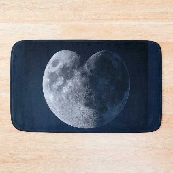 Item preview, Heart Shaped Moon – Astrology, Celestial & Space Love Design 2 designed and sold by WordPlayStudio.