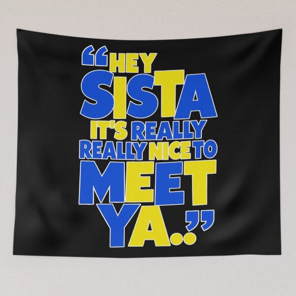 Item preview, hey sista its really really nice to meet ya designed and sold by dianadouri.