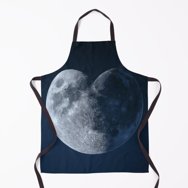 Item preview, Heart Shaped Moon – Astrology, Celestial & Space Love Design 2 designed and sold by WordPlayStudio.