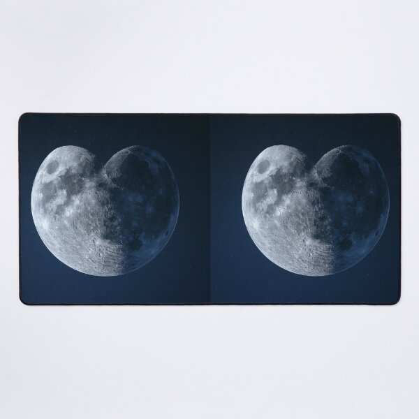 Item preview, Heart Shaped Moon – Astrology, Celestial & Space Love Design 2 designed and sold by WordPlayStudio.