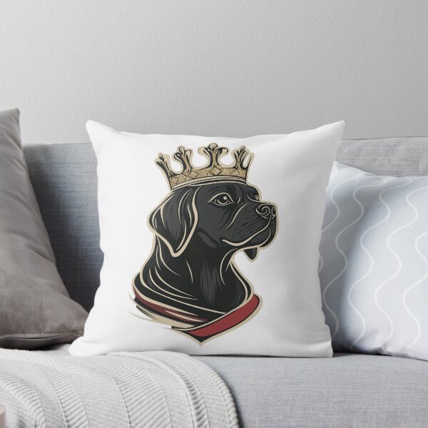 Item preview, Royal Black Dog King Crown designed and sold by Mhop2.