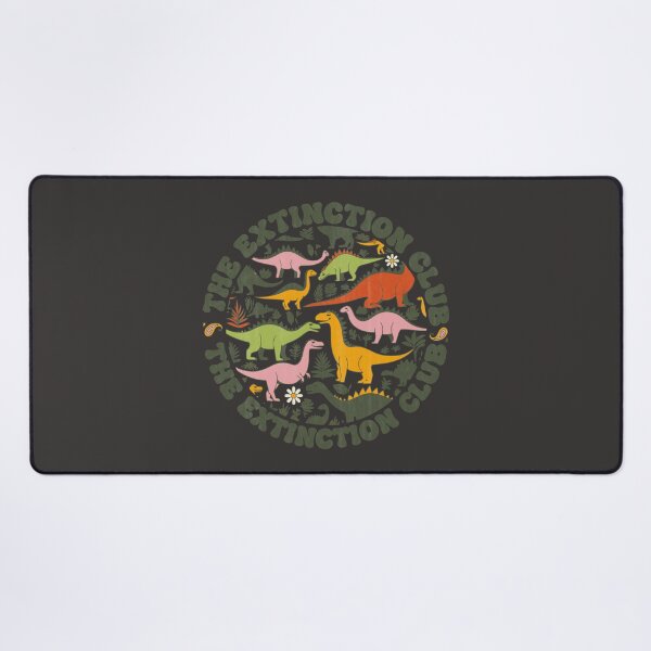 Item preview, The Extinction Club Sarcastic Dinosaurs 70s Stamp designed and sold by Shyla Marsare.