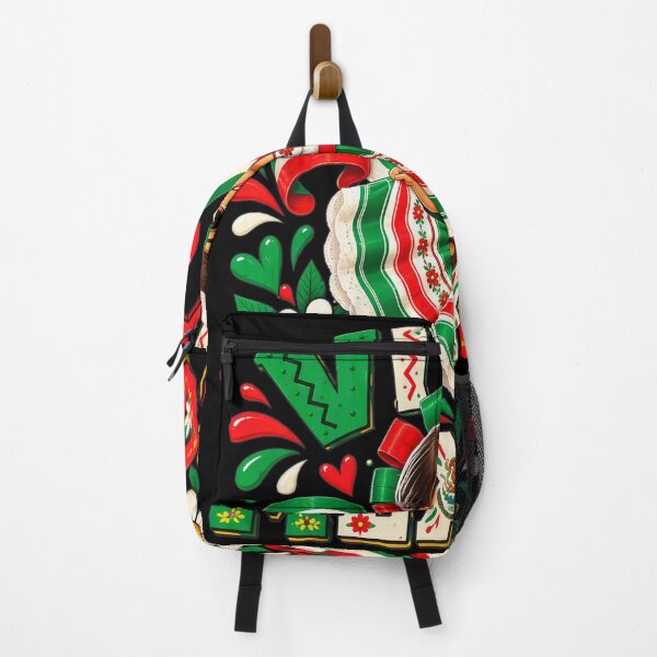 Item preview, Vivas Mexicos Cartoons Girl Mexican Flag Dress Celebration designed and sold by SaraRMarshall.